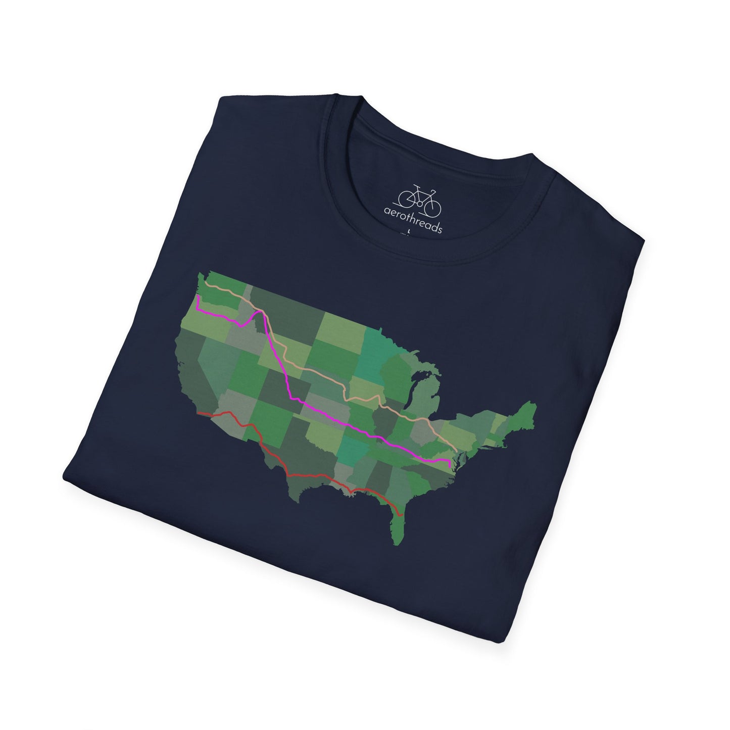 XC Routes t-shirt