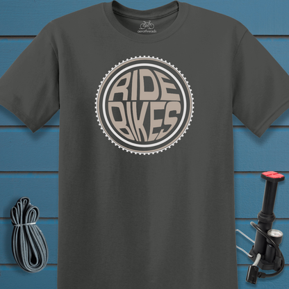 Ride bikes circle t-shirt