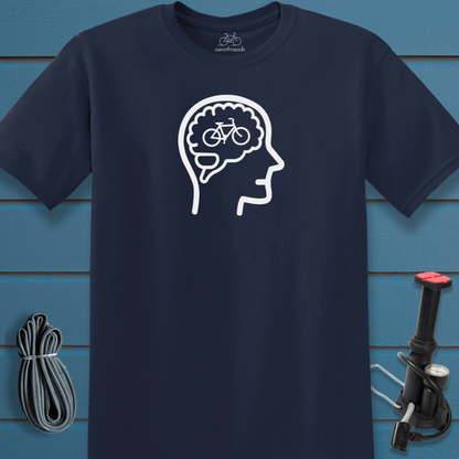 Bikes on the brain t-shirt