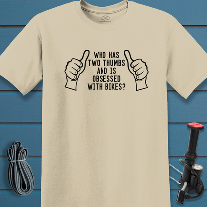 Two thumbs t-shirt
