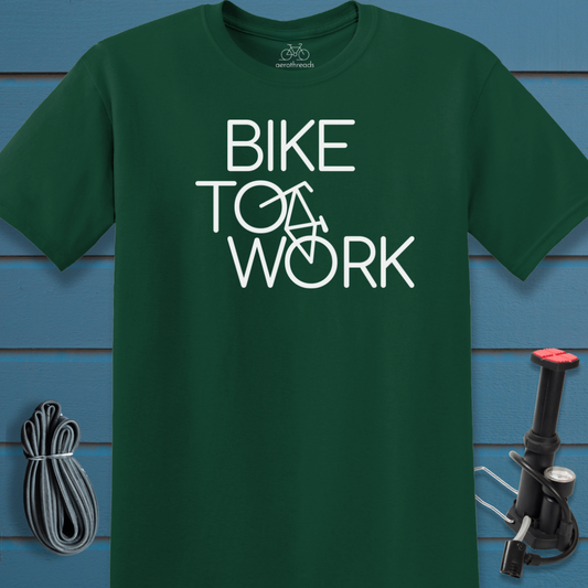 Bike to work t-shirt