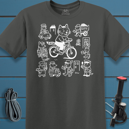 Busy city t-shirt