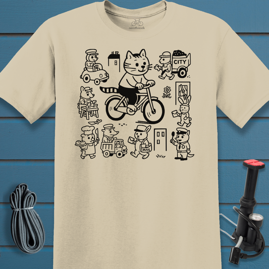 Busy city t-shirt
