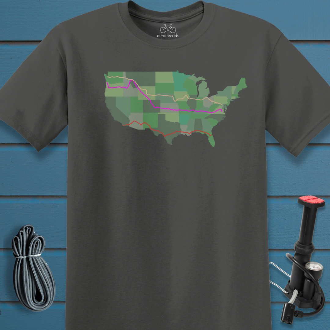 XC Routes t-shirt