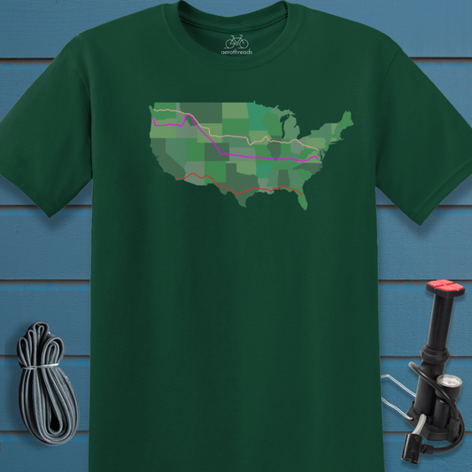 XC Routes t-shirt