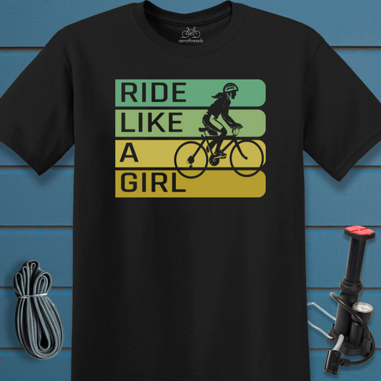 Ride like a girl t-shirt