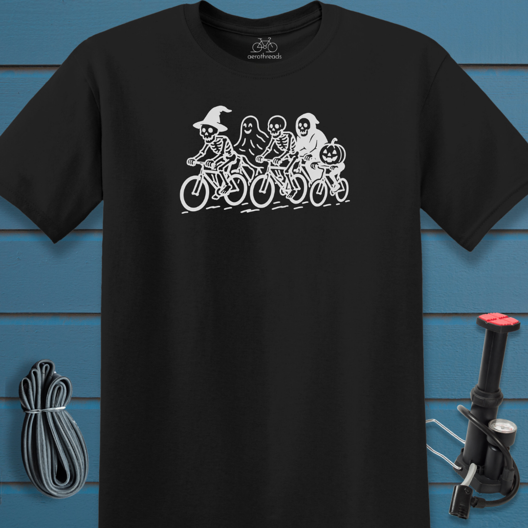 Spooky peloton t-shirt
