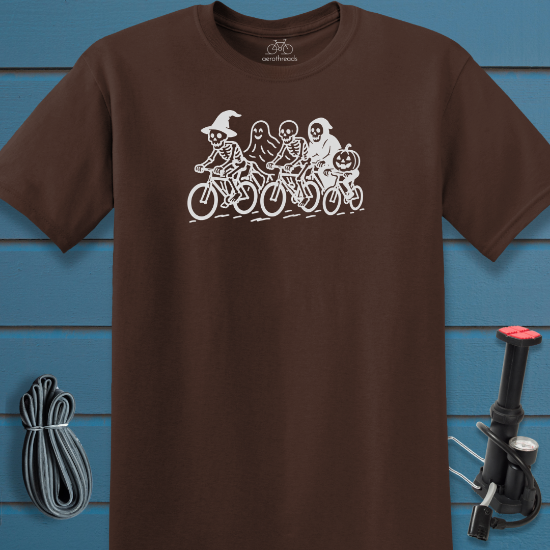 Spooky peloton t-shirt