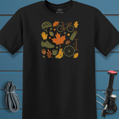 Fall collage t-shirt