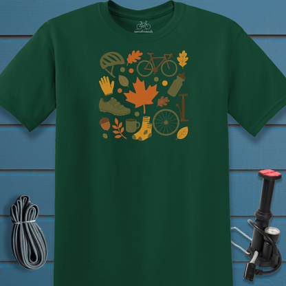 Fall collage t-shirt