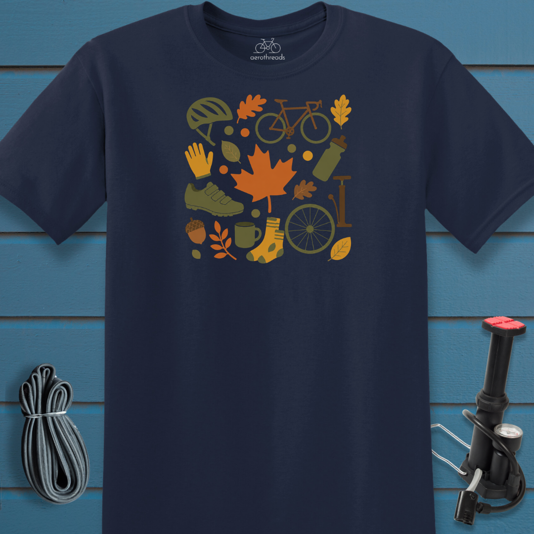 Fall collage t-shirt