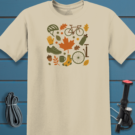 Fall collage t-shirt