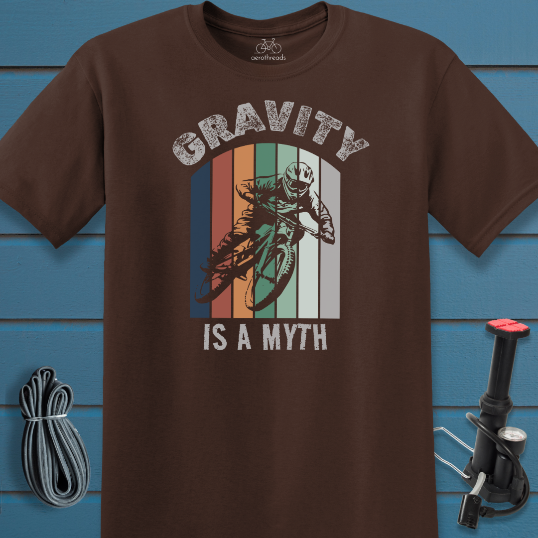 Gravity is a myth t-shirt
