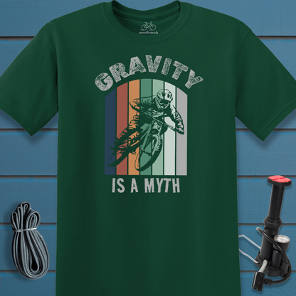 Gravity is a myth t-shirt