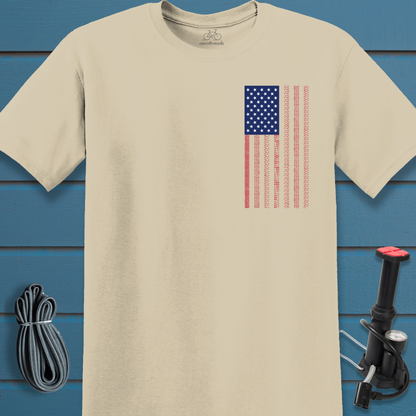 Tire flag t-shirt