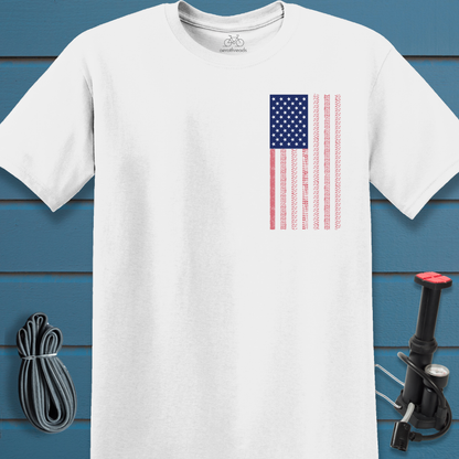 Tire flag t-shirt