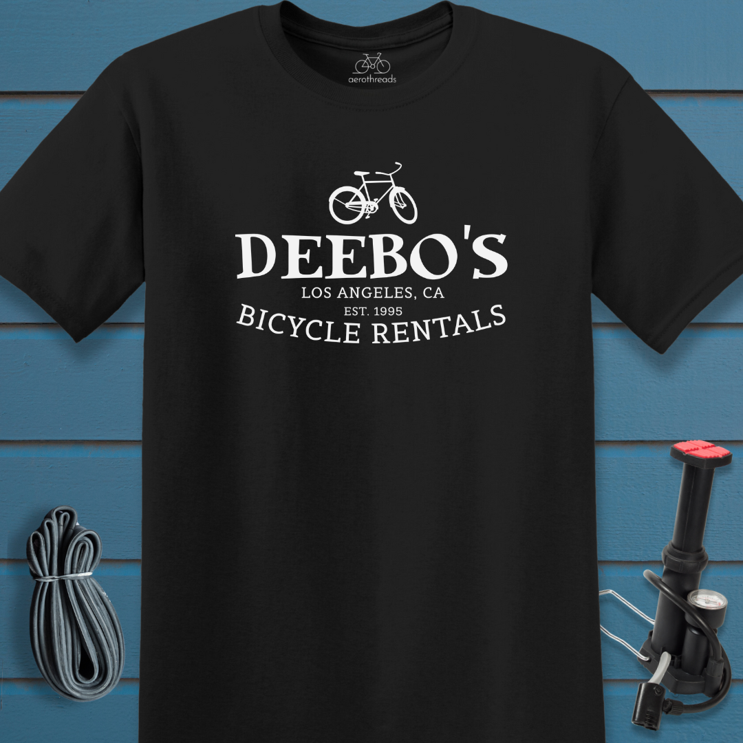Deebo's bike rental t-shirt