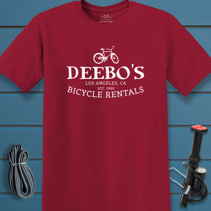 Deebo's bike rental t-shirt
