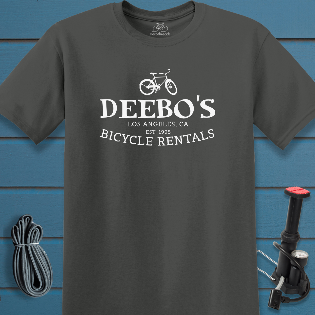 Deebo's bike rental t-shirt