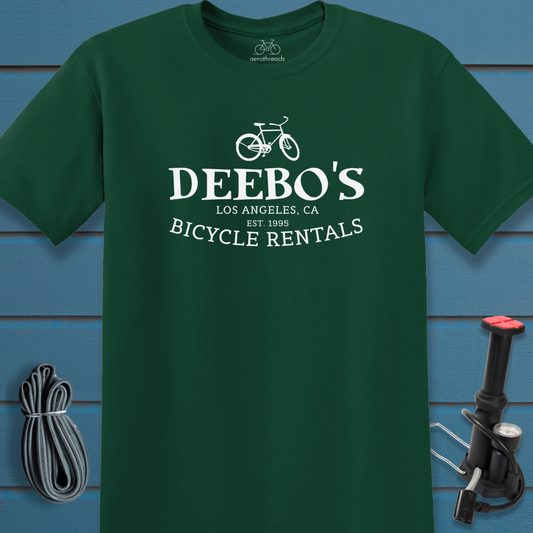 Deebo's bike rental t-shirt
