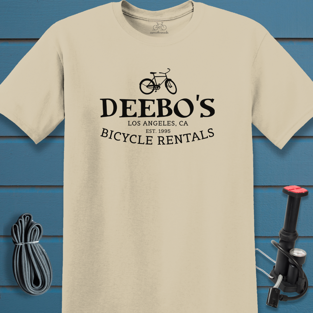 Deebo's bike rental t-shirt